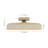 Dimmable 1-light Led Metal Flush Mount Ceiling Light