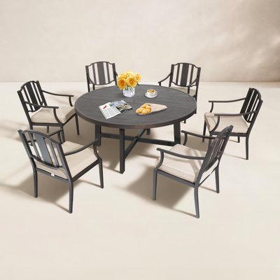 Tamarin 61" Sunbrella® Patio Dining Set