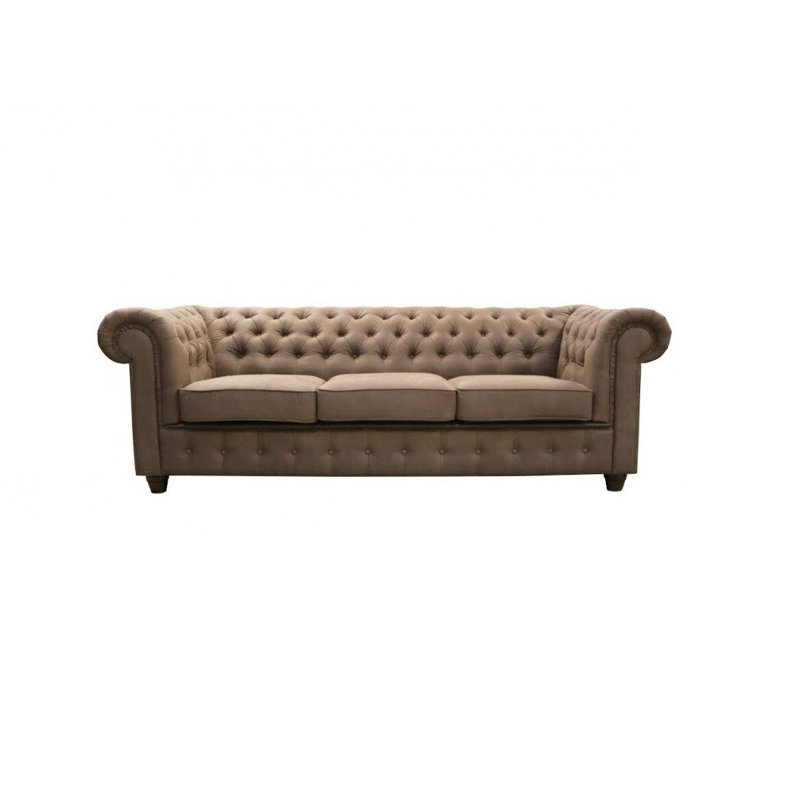 Yanley 3 Seater Sofa, Brown