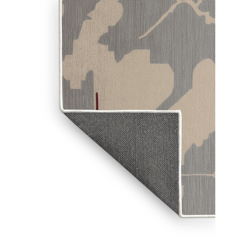 Grid Reverie Rug, Square 5'
