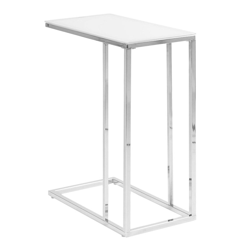 Glass Top End Table