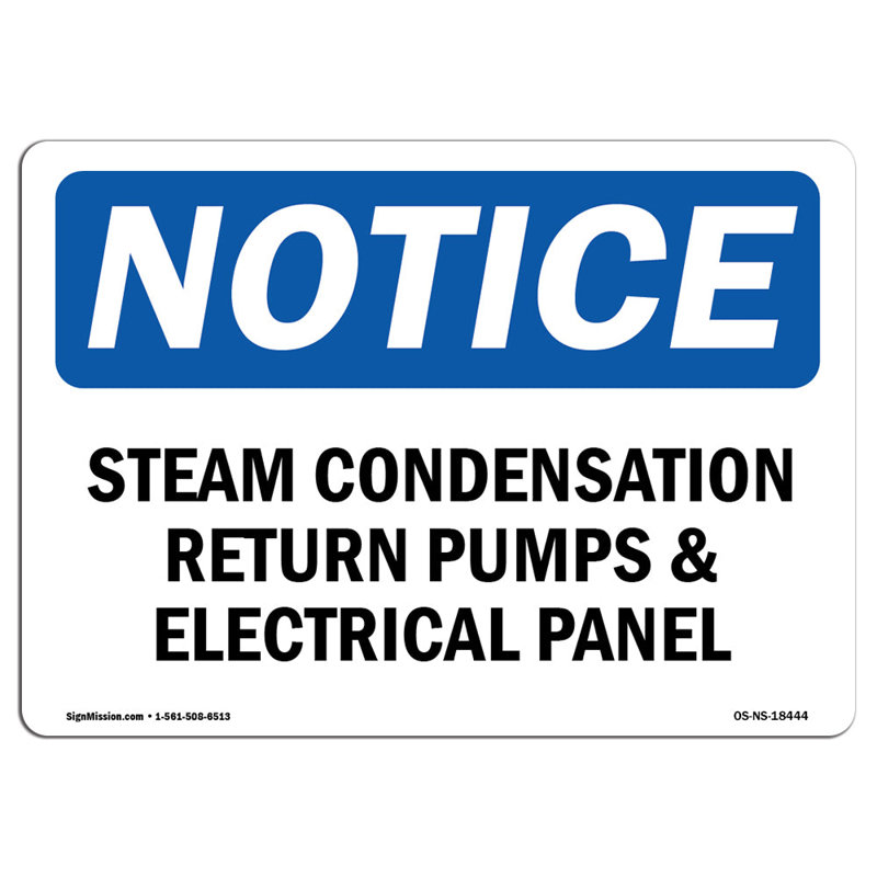 Pompes de retour de condensation de vapeur et panneau électrique