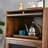 Simple bedroom storage cabinet