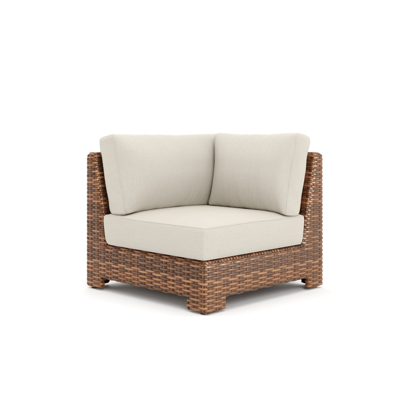 Chaise de patio avec coussins sunbrella Nico