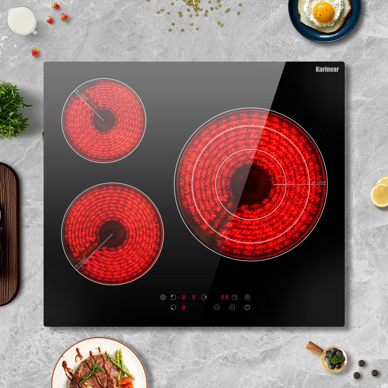 Surface de cuisson électrique à 3 brûleurs Karinear