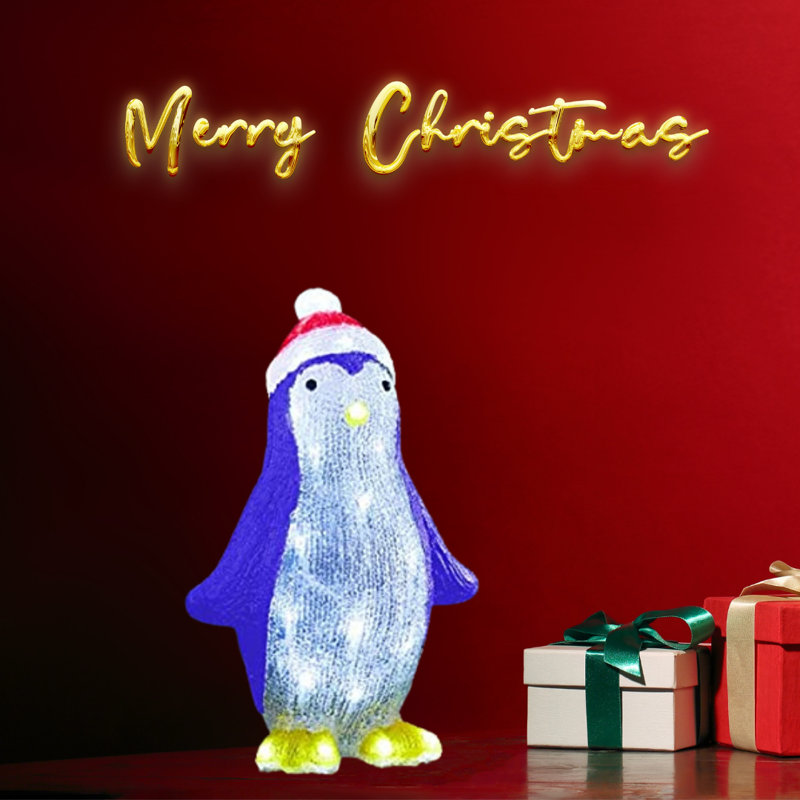 Christmas Penguin Decorative Accent