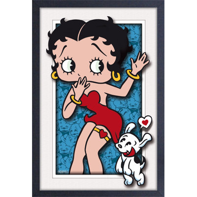 Boop- Dog Love 11x17 Under Plexi Framed Poster