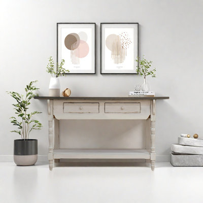 Console multifonctionnelle de style rétro rétro