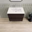 Meuble-lavabo flottant moderne simple Alcester Ivy Bronx-1100120586