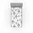 Ambesonne Grey Fitted Sheet 2-Pack Retro Royal Vintage Grey-106748576