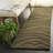 Ebony Hand Tufted Wool,Viscose Abstract Indoor Rug-734562529
