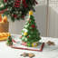 Ensemble de 3 pots à biscuits en forme d'arbre de Noël Dolomite