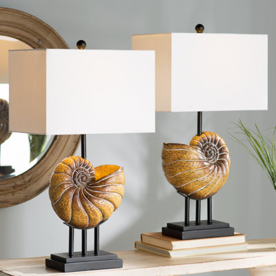 Lanz Resin Table Lamp
