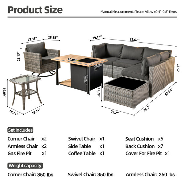 Dimensions du produit