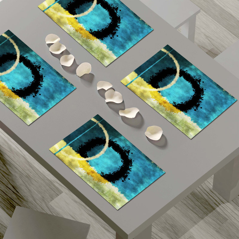 Polyester Abstract Placemat