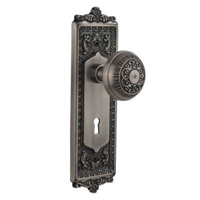 Egg & Dart Interior Mortise Door Knob