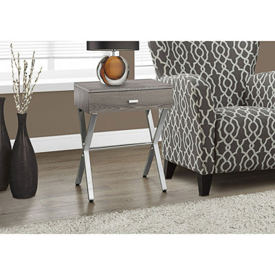 Table d'appoint, table de chevet moderne avec tiroir de rangement, petite table de chevet