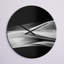 Motif argent scintillant - horloge murale moderne-34140936