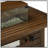 Outdoor 57 In Propane Fire Pit Table, 50000BTU, Retangular Outdoor Gas Fire Pit Table, Firepit Table With Lid & Wind Guard, ETL Certification, For Garden Backyard Deck Patio Camping Party-114839079