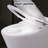 Compact Dual Flush Toilet With Self-Cleaning Wand, Foot Sensor Flush, White Night , Knob Control, Cold Water Wash, Strong Soft Close, , Smart 1/1.28 ,