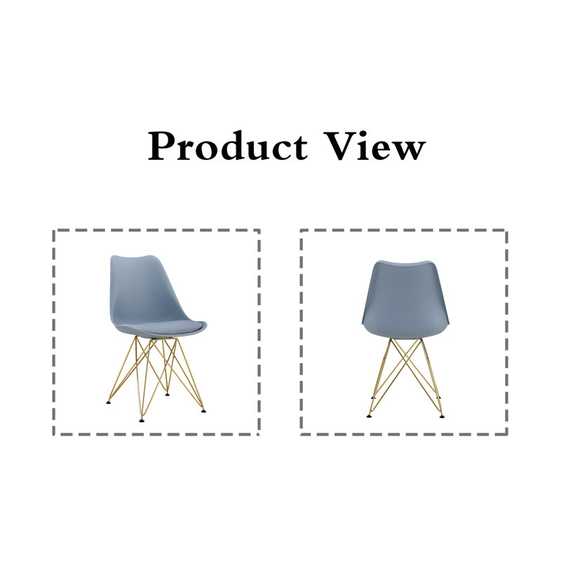 Chaises de salle à manger modernes, Bleu