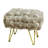 Opheim Velvet Ottoman-546416840