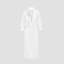 Solange Cotton Blend Terry Cloth Girl / Woman+ Above Knee Bathrobe with Pockets-73523502