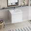 Meuble-lavabo flottant avec lavabo Lewes