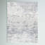 Tapis abstrait gris clair / bleu N'Keal-449118186-525112258