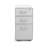  Stow Slim 3-Drawer Cabinet, Without Caster-49953060-120786555