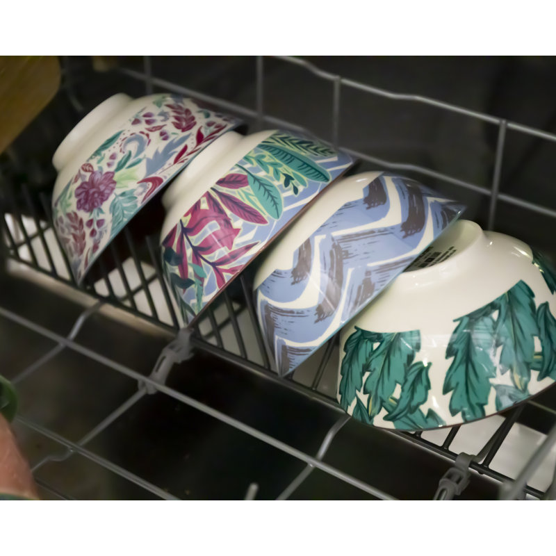 KitchenCraft 4-Piece Ceramic Cereal / Dessert Bowl Set