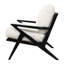 Fauteuil d'appoint rembourré pour coin repas Minimalist