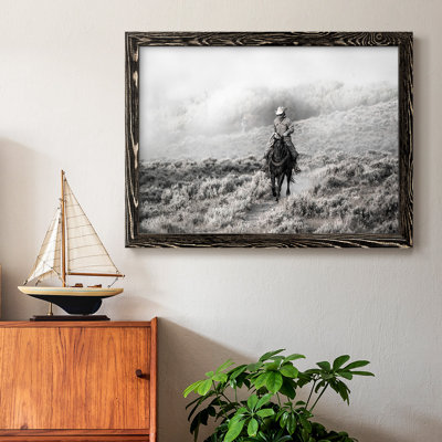 Cowboy, impression sur toile encadrée