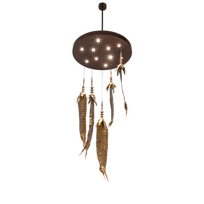 Rustic Lodge 10 - Light Pendant
