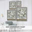 Cottage Whites II, reproduction encadrée - bois massif-755762024