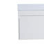 Meuble-lavabo mural 18 po avec lavabo en résine blanche et porte d'armoire à fermeture en douceur 18 po-983185469