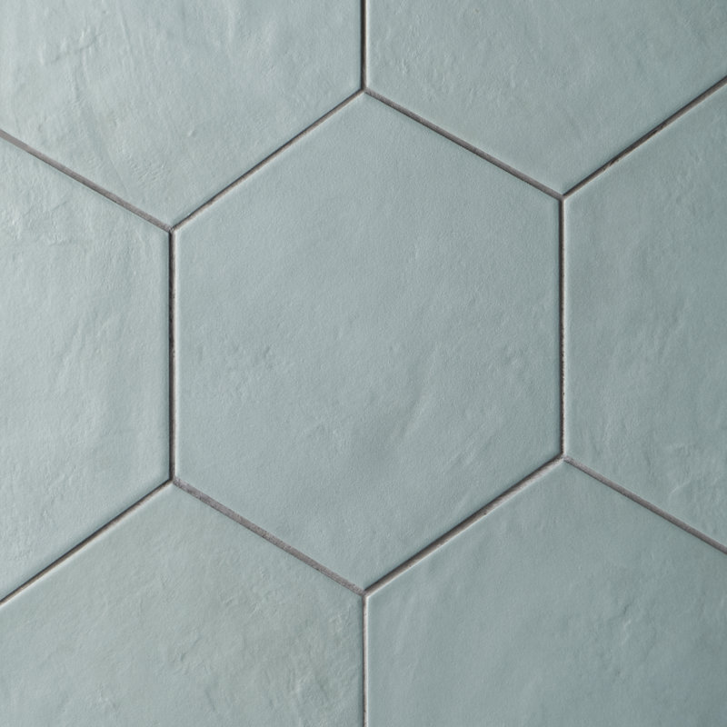 Dash 8,5 po. X 9,84 po. Carrelage hexagonal mat en porcelaine pour plancher et mur (12,66 pieds carrés / caisse)