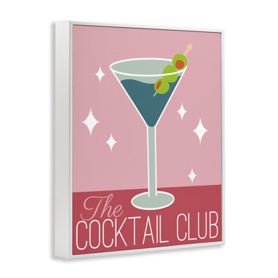 «Cocktail Club», estampe numérique par Anna Quach