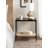 Mandell Tiered Mango Wood and Cord Side Table