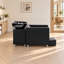 Fauteuil de shampoing haut de gamme, bac à shampoing et ensemble fauteuil pour salon de coiffure, fauteuil de shampoing professionnel avec coussin et éponges à mémoire de forme
