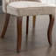 Chaise de salle à manger en rayonne en lin et flocage en lin-1044979868-1044979864