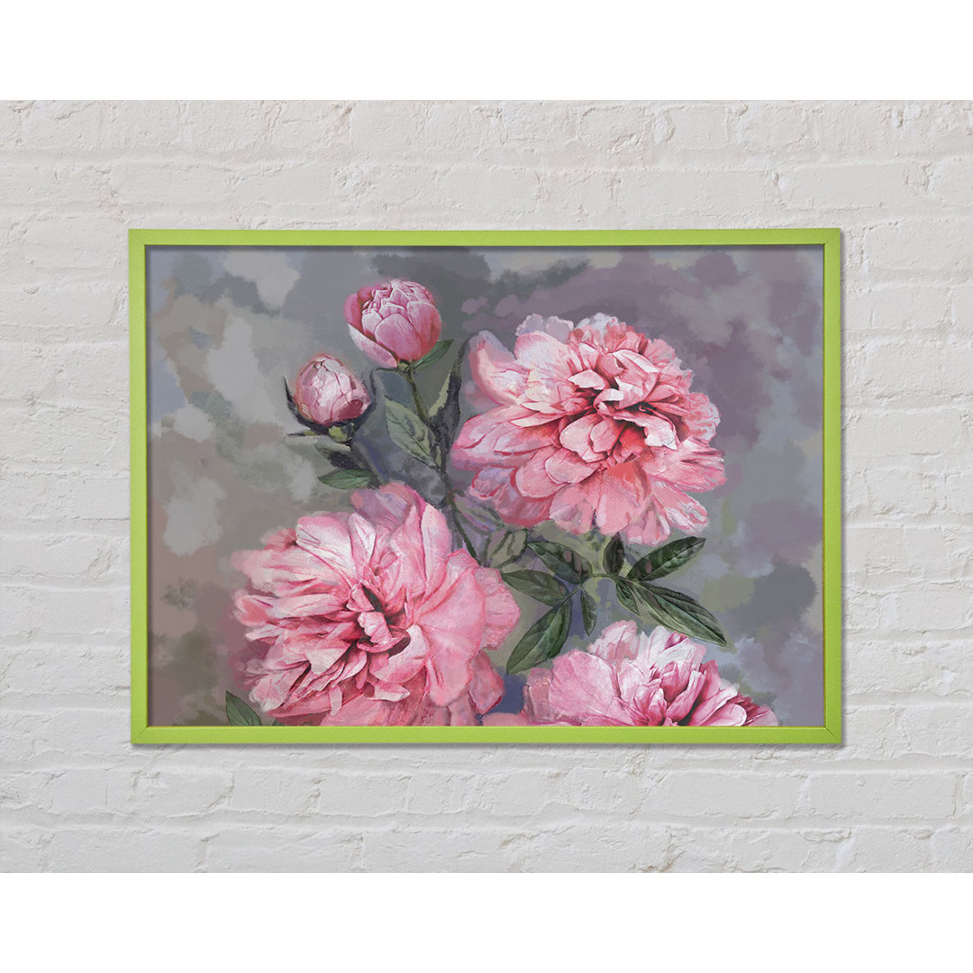 Dare The Pink Carnation - Einzelner Bilderrahmen Kunstdrucke