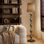 Tissu noir + lampes sur pied sans fer-118036598-118036597