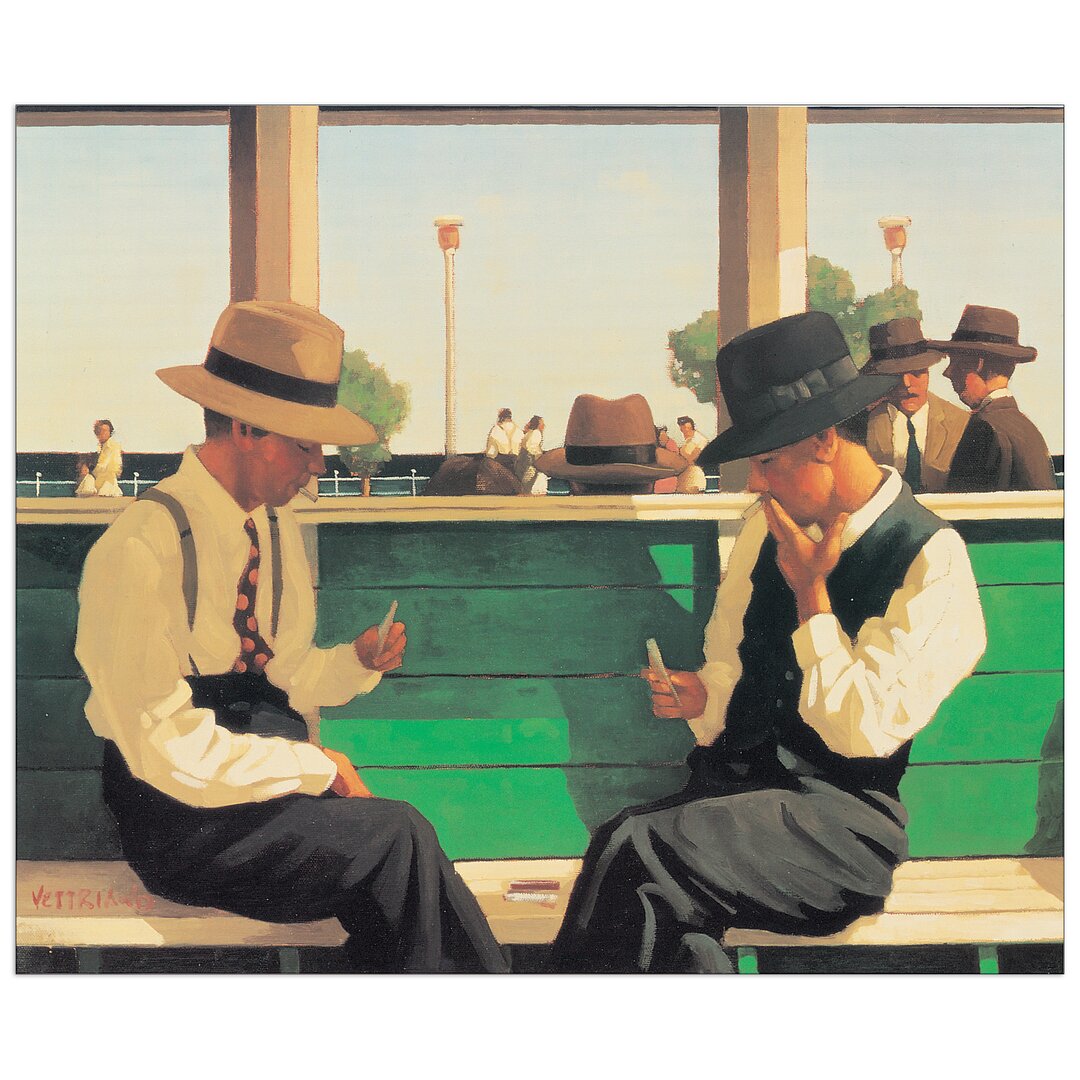 Poster „The Duellist“ von Jack Vettriano, Kunstdruck