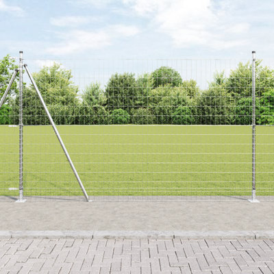 Euro Fence Grey Steel