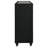 Castiglione 8-Drawer LED Bedroom Flame Box Dresser Black