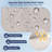 23 In. X 24 In. 3-Piece Outdoor Patio Replacement Cushion Outdoor Lounge Chair Cushion-1140088968