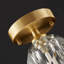 Antranigian 1-Light Diamond Crystal Shade Semi Flush Mount