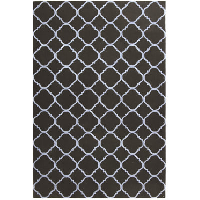 Fullerton Hand Hooked Cotton Pile Geometric Rug