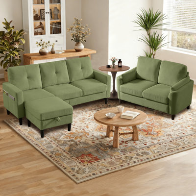 3 Pieces Living Room Sets